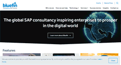 Desktop Screenshot of bluefinsolutions.com