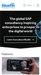 Mobile Screenshot of bluefinsolutions.com